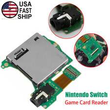 Game Card Slot Reader with Headphone Jack Flex Cable Repair For Nintendo Switch