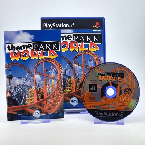 Theme Park World - PS2 - Near Mint - Fast Shipping - PAL