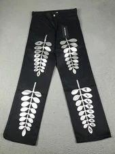 Pleasures Jeans Mens Size 32x32 Black Wretch Work Trousers Pants Straight Leg