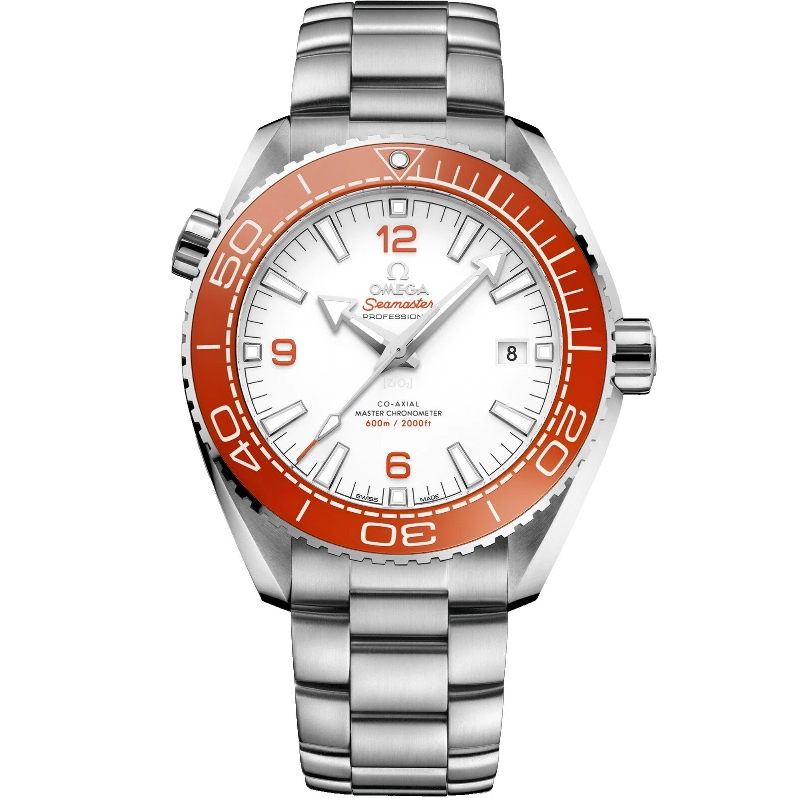 Stainless Steel OMEGA Seamaster Planet Ocean Luxury Wristwatches