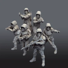 Star Wars Legion Stormtroopers EXPANSION Proxy Models 3d Printed