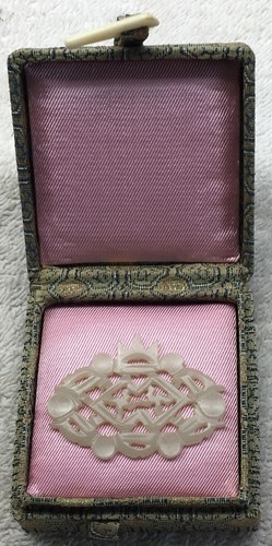 Placa de jade blanco tallada china - Imagen 2 de 7