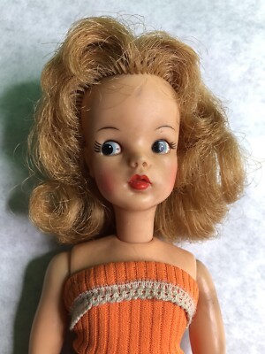 Vintage Tammy Doll Ideal Toy BS-12 2 1960s Blue Eyes Blonde Hair 12 