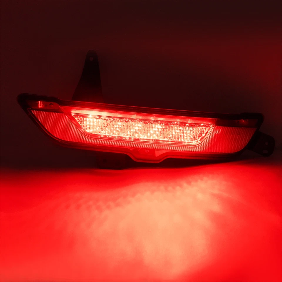 Luces de parachoques LED traseras izquierda derecha para Lincoln MKC 2015-2019 lámpara de señalización roja Foto 4 de 4