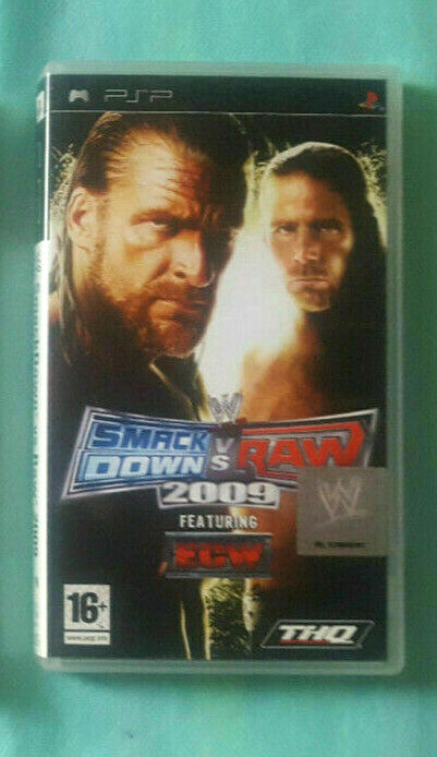 WWE SMACKDOWN VS RAW 2009 PLATINIUM PSP