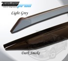 Outside-Mounted Light Grey JDM Window Visor 4pcs For Hyundai Veracruz 2007-2012