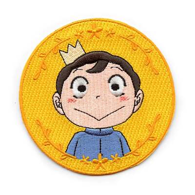 Ranking Von Könige Bojji Patch Gesicht Bild Lächeln Bestickt Aufbügeln