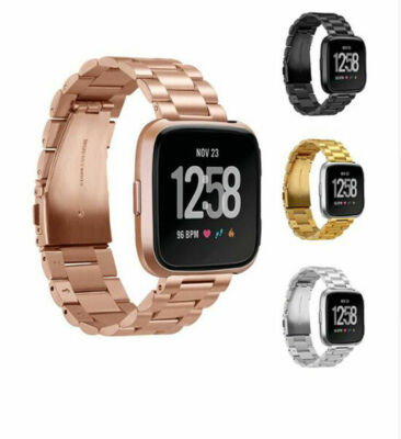 For Fitbit Versa/ Versa /Lite Stainless Steel Strap Metal Wrist Band  Bracelet