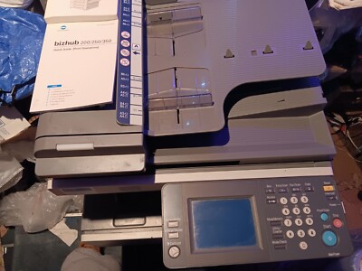 Konica Minolta Bizhub C200 Color A3 Laser MFP Printer Copier Scanner 20 PPM