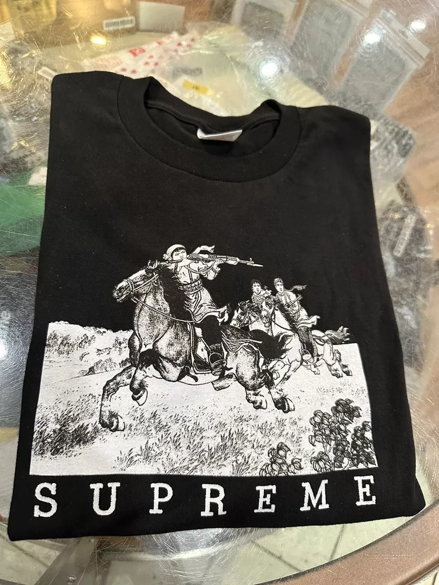 Supreme Riders Tee Black Brand New SS19 Medium M 2019 Soldiers Supreme Riders Tee Black Brand New SS19 Medium M 2019 Soldiers