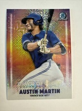 2021 Bowman Chrome Austin Martin Dawn of Glory Mojo Refractor #DG-10 Blue Jays