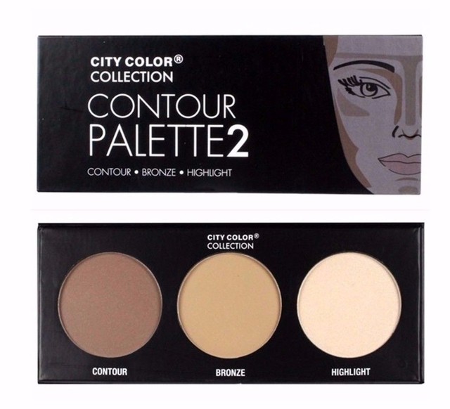 contour bronzer highlighter palette