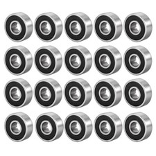 20 St&uuml;cke 606-2RS Kugellager Doppelt Versiegelt 6mm ID 17mm OD 6mm Dicke Z1