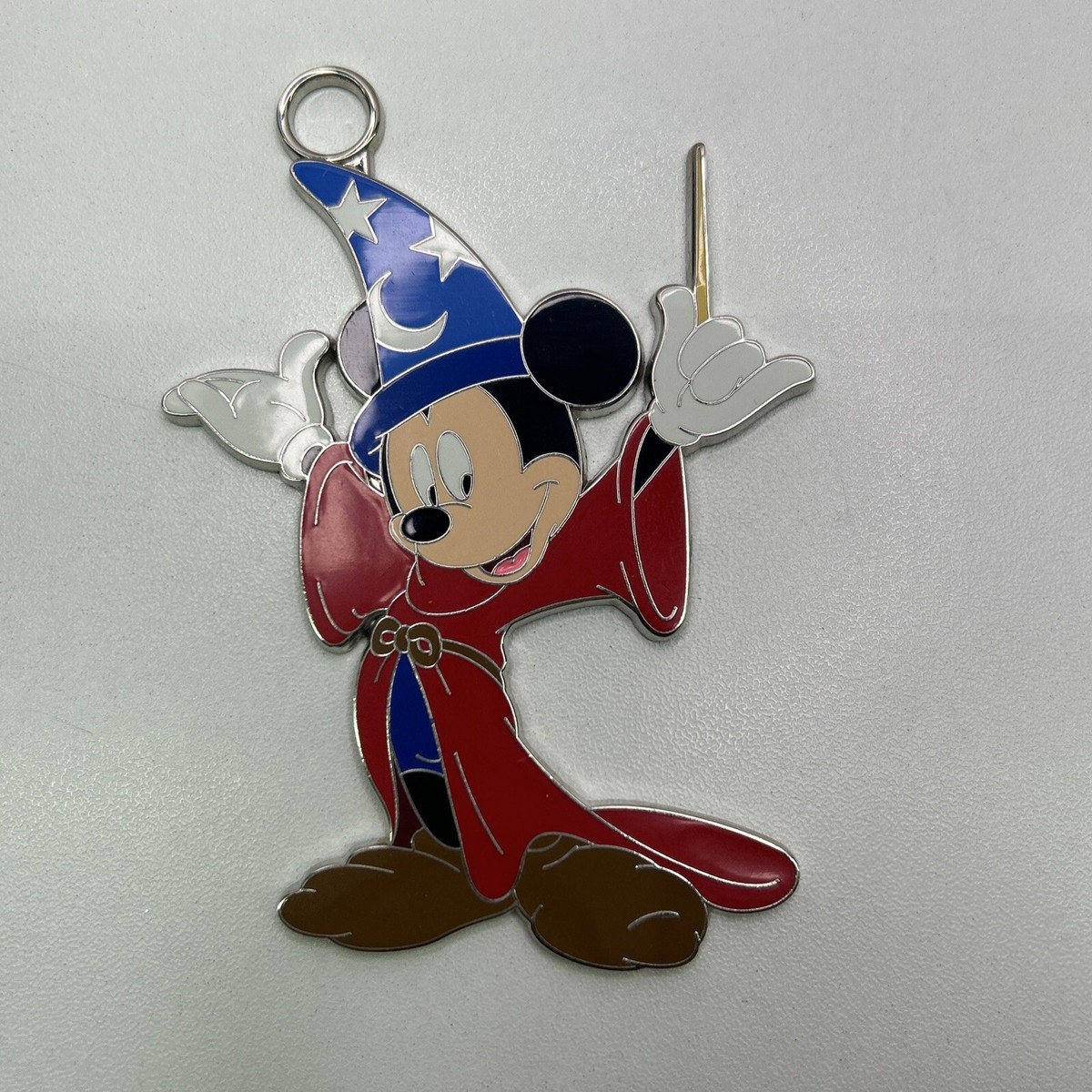 Disney Pin Trading Sorcerer Apprentice Mickey Mouse 2003 Lanyard