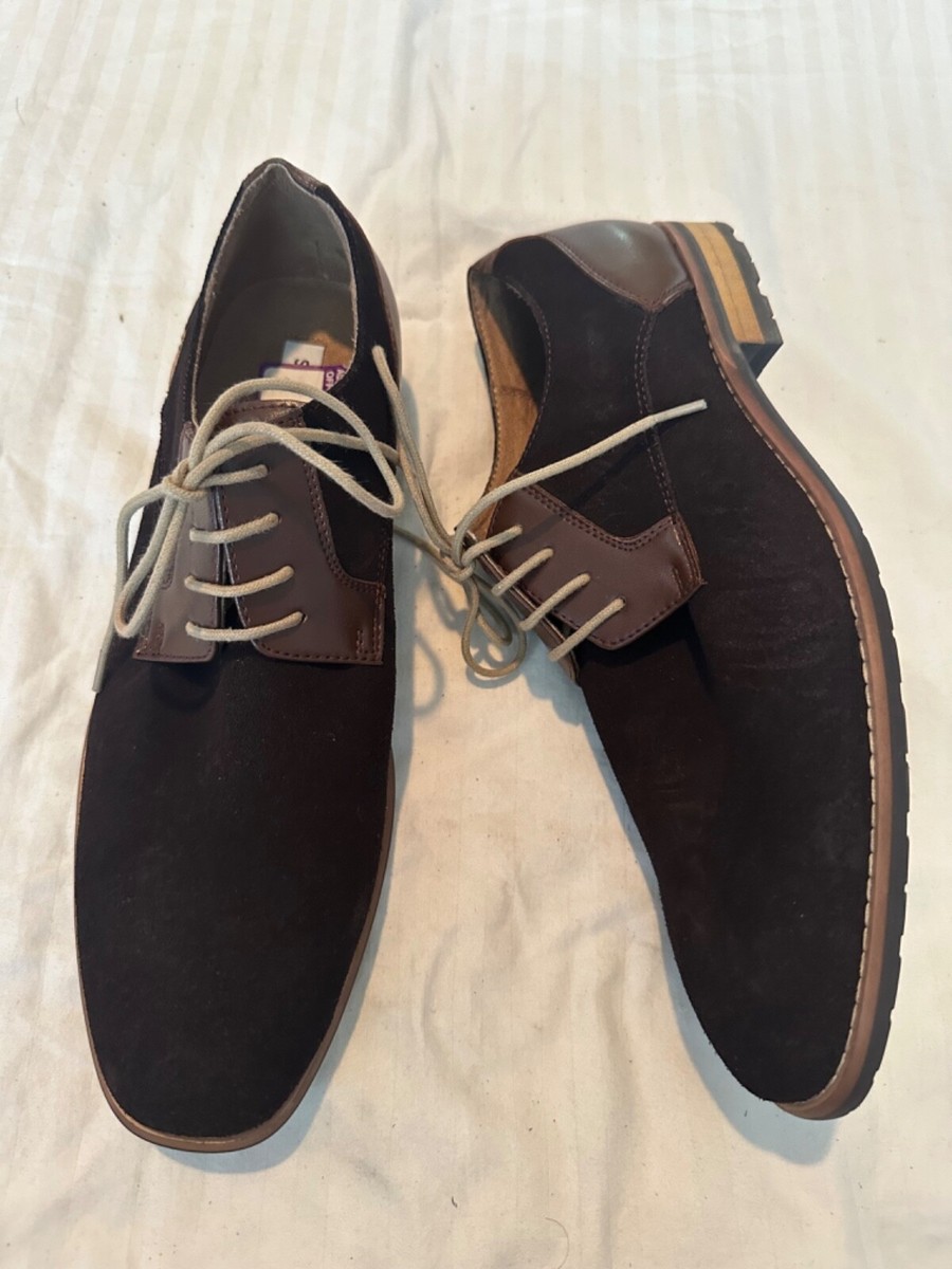 Steve Madden Brown Suede Lace-Up Oxfords Steve Madden Men main image 4