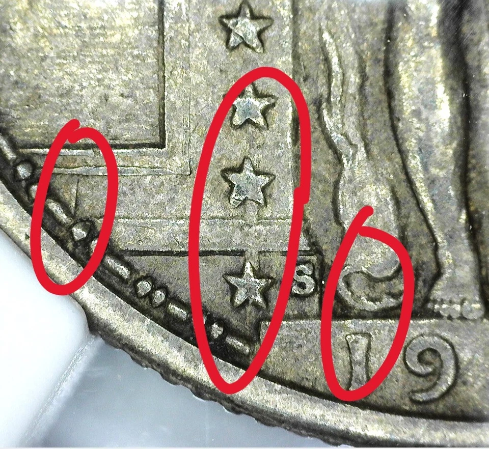 1917-S Type 1 Standing Liberty Quarter NGC XF-45; Shish Kebab Variety, FS-401 - Image 3 of 4