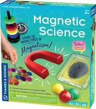 Magnetic Science Experiment Kit for Ages 8 to 15 with 33 Fun Activities