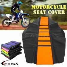 For KTM SX SXF 125 250 350 450 Seat Cover Gripper Rubber MX Enduro Dirt Pit Bike
