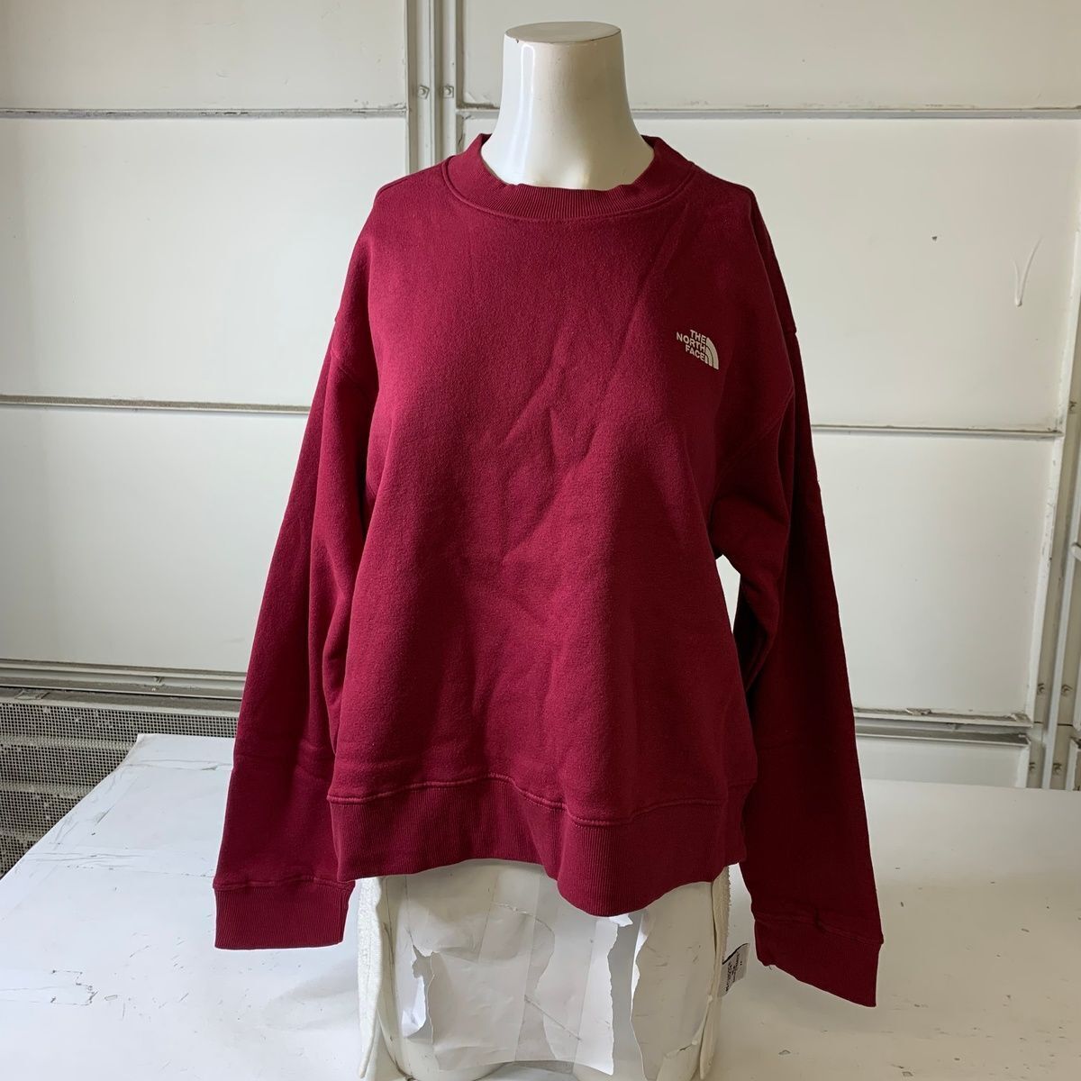 THE NORTH FACE Evolution Fleece Crew Women's Size M Beetroot THE NORTH FACE Evolution Fleece Crew Women's Size M Beetroot