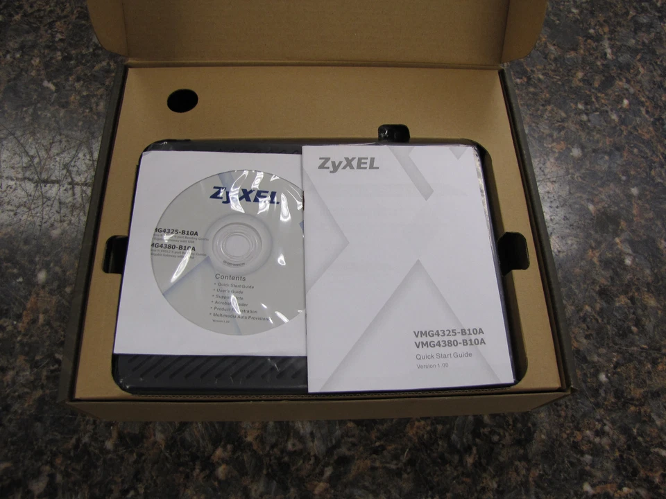 ZyXEL VMG4325-B10A Wireless Modem Gigabit Gateway with USB - NEW in box - QTY - Image 3 of 4