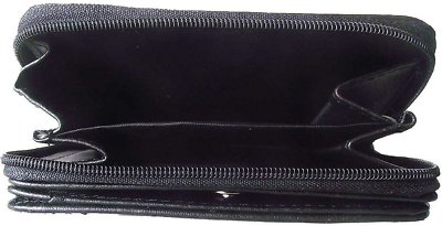 Porte-monnaie Porte-cartes Noir "Élu Par Sa Fille" - Cadeau Fête Des Pères, Cuir Synthétique, Neuf Avec étiquettes