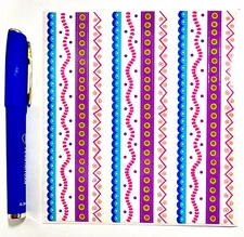 Mrs. Grossman's Birthday Borders Stickers Scrapbooking Embellishment 1 piece