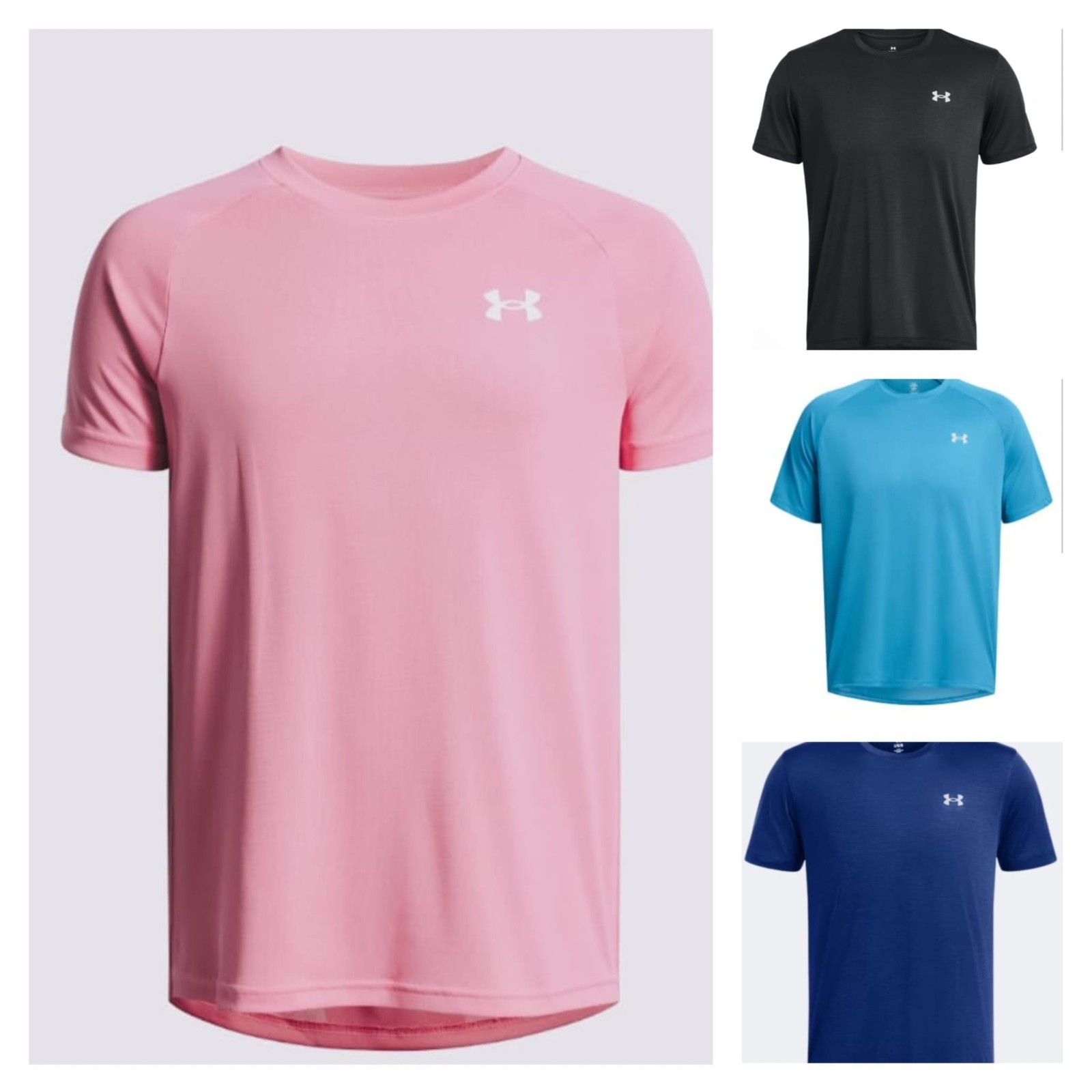 Mens Under Armour UA Tech Short Sleeve T-Shirt  Gym Training Running Fitness Top