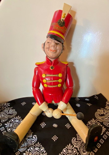 Orig 1930s GE Radio BANDY Band Leader 19” Store Advertising Vintage Collectible