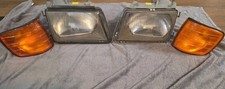 Mercedes Benz W126 C126 SEC Coupe Headlights Set BOSCH Europe Genuine NOS