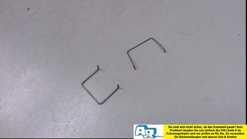 2X Klammer Feder Halter Stecker Einspritzventil 25313846 Opel Astra Cabrio 1.8