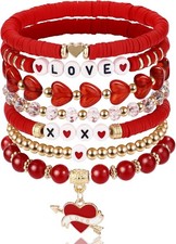 JAPDNK Valentines Day Gifts for Her 2026, Bracelets for Women Teen Girls, Jewelr