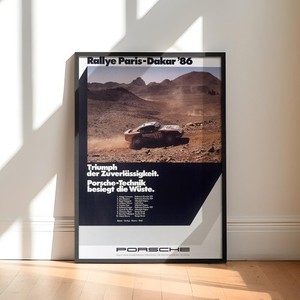 パリダカラリータペストリー Dakar Rally Poster | eBay