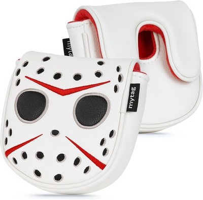 Hockey Mask DF3 Putter Cover, Horror Golf Headcover for LAB DF3 Center Shaft