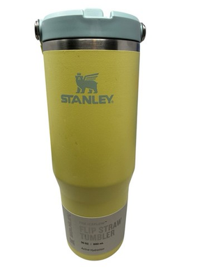 #ad STANLEY The Ice Flow Flip Straw Tumbler 30 Oz 12 Hrs Cold Pomelo Imperfect $21.00