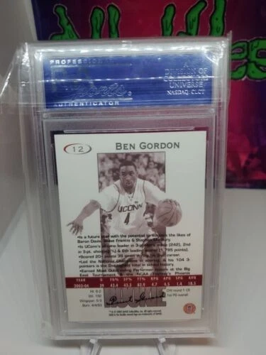 Ben Gordon NBA Chicago Bulls 2004 Sage Basketball 1/2650 RC #12 PSA Gem Mint 10 - Image 4 of 4