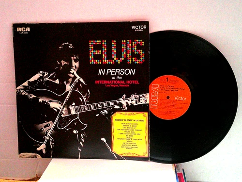 Elvis Presley,RCA LSP-4428"In Person At The International Hotel"US,LP,st,1970,M-