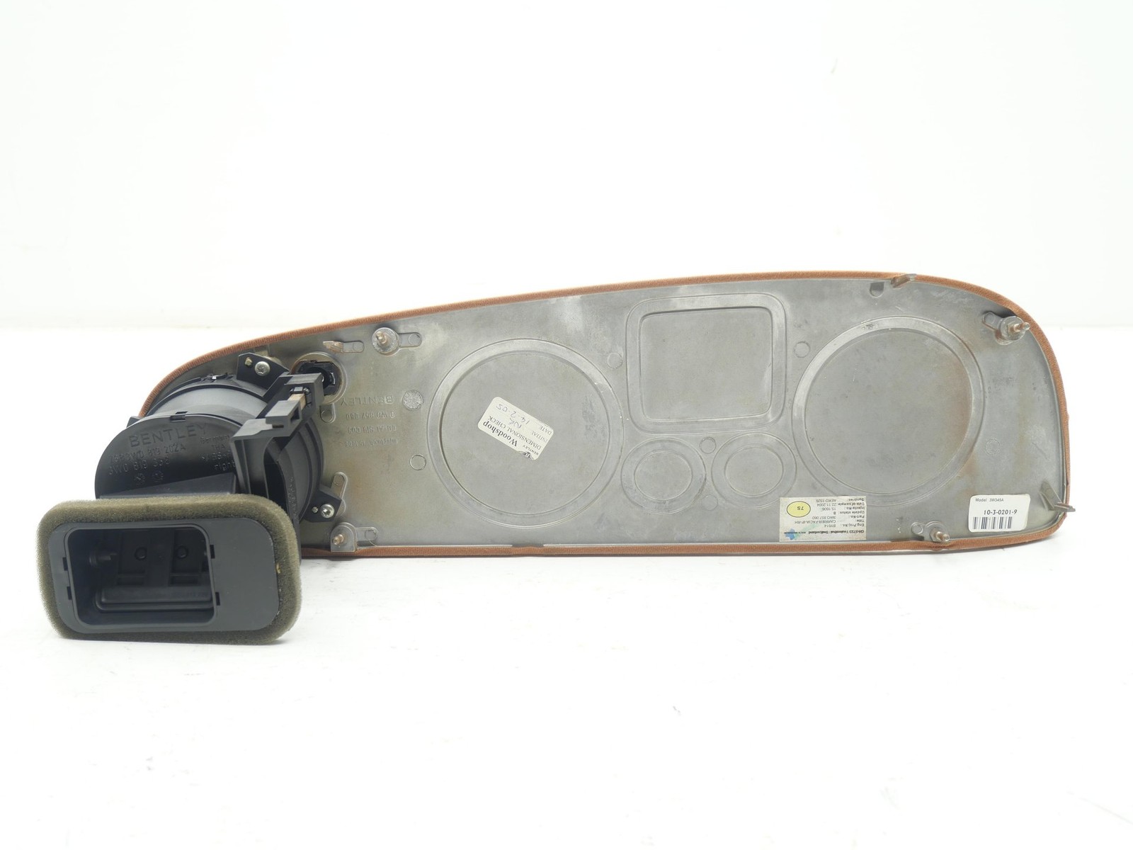 2005 Bentley Continental GT Dash Dashboard Passenger Right Trim Bezel 59k OEM