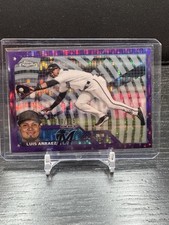 2023 Topps Chrome Luis Arraez #47 Purple Sonar Refractor /275 SSP Marlins