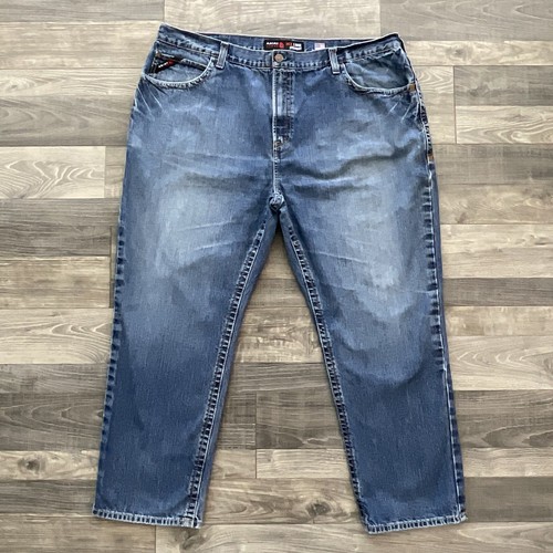 Ariat FR M3 Loose Basic Stackable Straight Leg Jeans Men’s 44x32 Blue 10014449