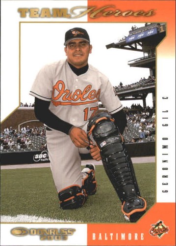 2003 Donruss Team Heroes Geronimo Gil #59 card