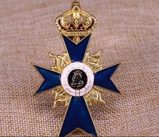 Kreuz Orden MERENTI Militär-Verdienstorden Bayern Königreich mit Nadel