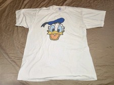 Vintage Disney Donald Duck Tee Shirt - SIZE XL Made In USA     Jerzees Tag
