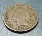 1906===Indian Head Penny--Circulated