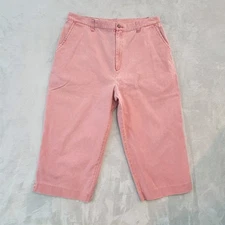 Murray's Toggery Shop Womens Crop Pants Nantucket Reds Collection 14 Pink Salmon