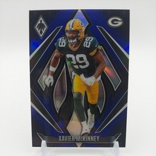 2024 Phoenix Xavier McKinney #147 Blue Fade /249 Packers
