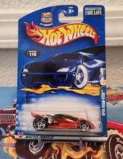 🔥2003 Hot Wheels #116 Open Road-Ster, PR5 Spokes, Orange, 35th Anniversary🔥