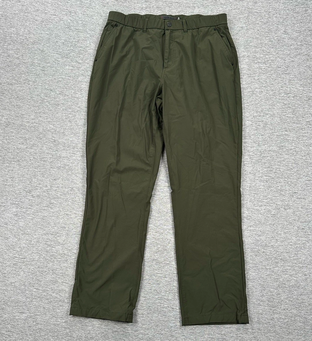 Gramicci Pants Mens 36x30 Green Nylon Stretch Performance Treking Hiking Outdoor