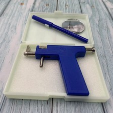 Professional Ear Nose Navel Tool Kit with Piercing Gun Body Jewelry Studs Set