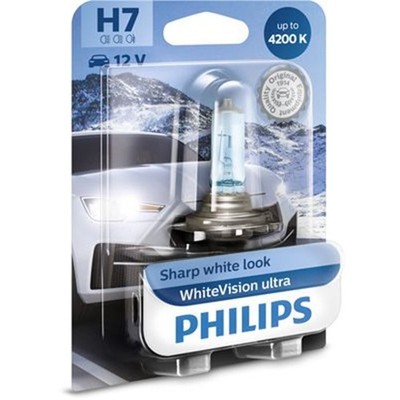 PHILIPS WHITEVISION ULTRA H7 GLÜHLAMPE 12V 55W BLISTERPACK | 12972WVUB1