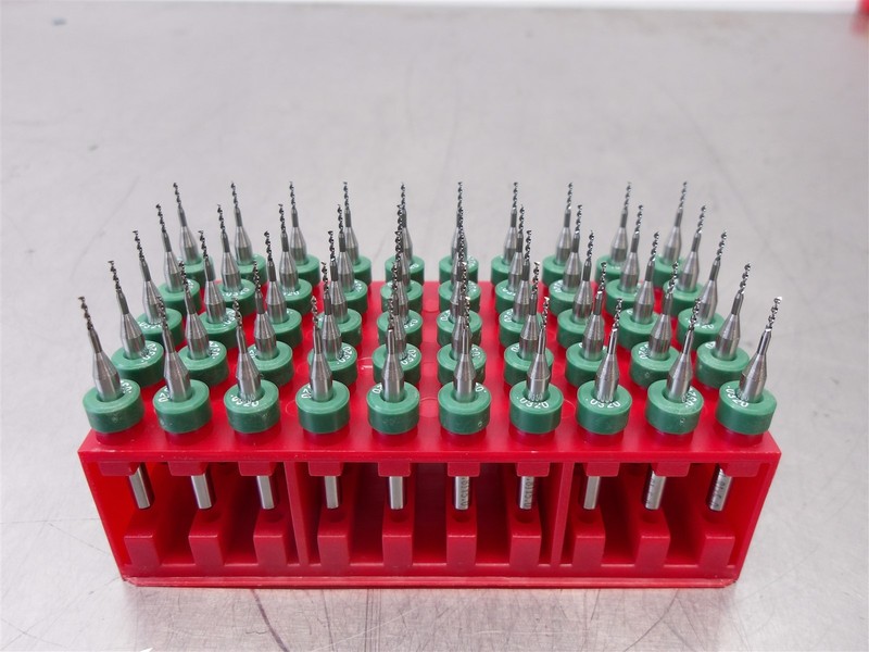 50 NEW! Kyocera #67 Carbide Tipped PCB Drills 170° 1/8"SHK 240.0320.197R1
